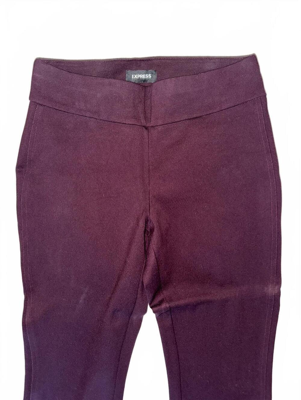 Women's Express Columnist Ankle High Rise stretch waistband pants size Medium